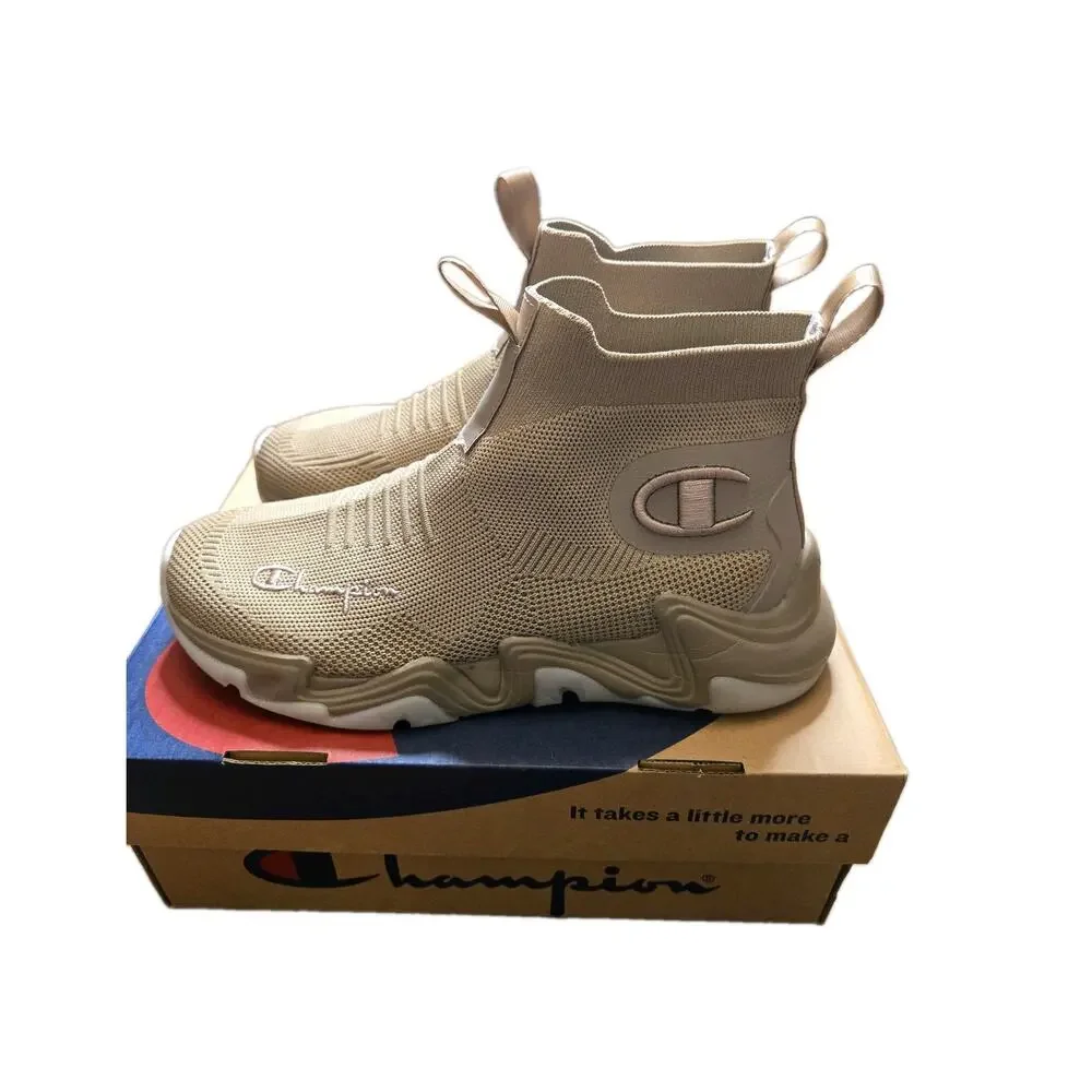 Champion Hyper C Raw 8W Women's High Top Shoes Khaki